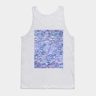 Marble Mosaic in Amethyst and Lapis Lazuli Tank Top